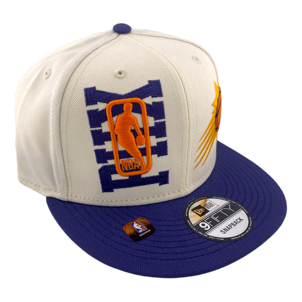 New Era Phoenix Suns 2022 Draft Hat White/Purple/Grey UV NBA 9FIFTY Snapback Hat